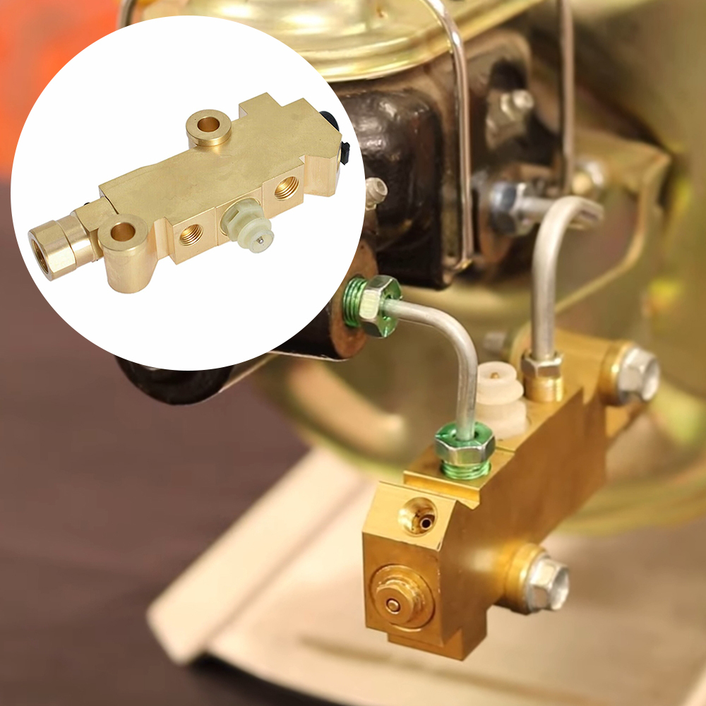 Soupape De Proportionnement Frein Disque/tambour PV2 En Laiton – Kit Avec Support, Neuf