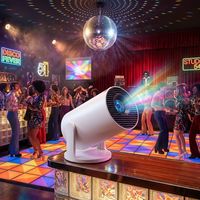 Proyector Inteligente Portátil JUNUO HY300 Pro Plus, Android 11, Wifi, Proyector de Video Mini HY300 Pro+