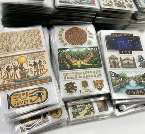 Vinilos 3D UV de moda para transferencia en vasos de globo de nieve de 16 oz, artículos de bebida con impresión por transferencia de agua, dibujos animados personalizados de resina PET - Product Image 4