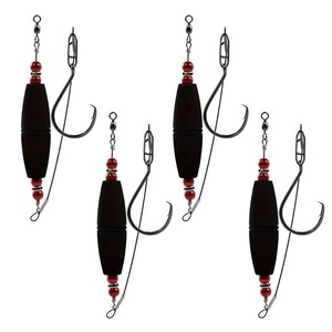 Рыболовная группа для сома, Высокочувствительный водонепроницаемый ЭВА, круглый крючок из нержавеющей стали, набор из проволоки с восьмипетлей - Product Image 6