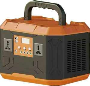 Générateur solaire portable, station d'alimentation portable à batterie lithium 500W, chargeur sans fil, générateur d'énergie domestique - Product Image 1