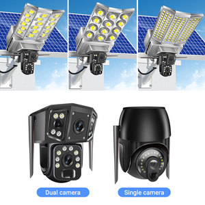 Năng lượng mặt trời ánh sáng đường phố và máy ảnh ngoài trời LED năng lượng mặt trời đường phố máy ảnh Ánh sáng đèn với ngoài trời Home an ninh CCTV <span class=keywords><strong>Camera</strong></span> Ngoài Trời 4 gam Wifi - Product Image 6