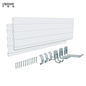 Estantes de Almacenamiento Unipower para Montaje en Pared, para Organización de Garaje, con Panel de PVC y Contenedores Transparentes para Productos de Limpieza - Product Image 4