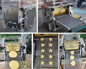 Offres Spéciales en Gros : Machine Commerciale à Tortillas en Acier Inoxydable 304, Moteur, 30 Pièces/Min, Haute Capacité, Multifonctionnelle - Product Image 2