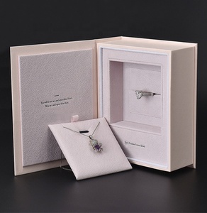 Luxury Custom Logo Cardboard <strong>Gift</strong> Box for Jewelry <strong>Featuring</strong> Matt Lamination Embossing UV Coating Printing Handlings - Product Image 6