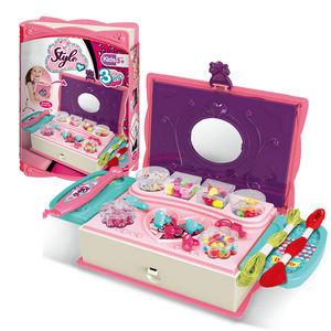 ชุดของเล่น KSF 3 in 1 สมุด<span class=keywords><strong>วาด</strong></span>ภาพวิเศษ & ชุดทำเครื่องประดับ DIY ของเล่นพลาสติกแฟชั่นสำหรับเด็กผู้หญิง ของขวัญ - Product Image 1