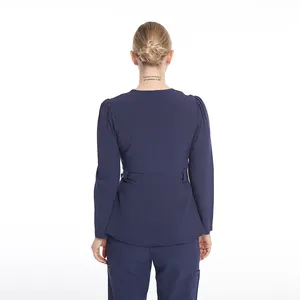 Eleganti vestiti da lavoro da donna ospedale salone di bellezza Spa uniforme set infermiera massaggio tecnico indossare tuta moda tunica