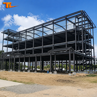 Bâtiment d'atelier à structure en acier lourd avec composants en acier structurel personnalisés