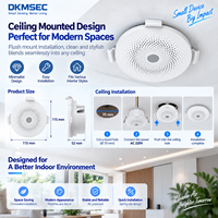 Moniteur de qualité de l'air intelligent Zigbee LH-339ZB, capteur de CO2, PM25, PM10, température et humidité, détecteur d'air intérieur intelligent Tuya pour maison connectée