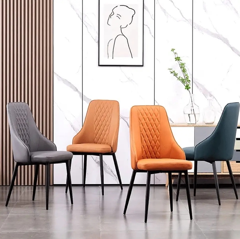 Dining Chair Metal Luxury Cheap Dinning