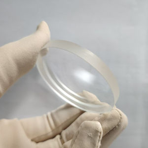 Lente Menisco Diametro 52mm in Vetro Ottico Spessore Bordo 6mm Lavorazione Fine Rivestimento Multistrato Convessa Concava per Ottica - Product Image 3