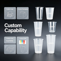Vasos de Plástico Desechables Personalizados con Tapas y Pajitas, 16oz, PET, Base Redonda, Acabado Esmerilado, para Bodas, Fiestas y Eventos Temáticos