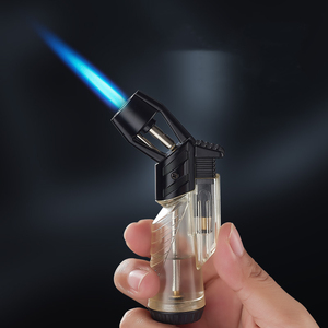 Firepower Xách Tay Refillable Mini Windproof Màu Xanh Máy Bay Phản Lực Ngọn Lửa Ngọn Đuốc Nhẹ Hơn Bán Buôn - Product Image 3