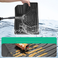 Tapis de coffre arrière complet MIPI Distributor personnalisé en TPE 3D, étanche, antidérapant et anti-poussière pour MG4 2025/MG URBAN 2026 RHD
