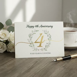 Cartes de vœux de remerciement publicitaires d'entreprise de haute qualité avec logo personnalisé en feuille d'or, impression offset - Product Image 5