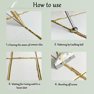 Keo dán gạch men hai thành phần gốc nhựa Epoxy hiệu suất cao, nhiều màu sắc, dùng làm chất bịt kín cho gạch ceramic, chất kết dính sàn nhà - Product Image 5