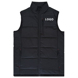 Gilet invernale con Logo personalizzato, giacca calda senza maniche foderata in pile per uomo e donna, BulkOrder disponibile - Product Image 1