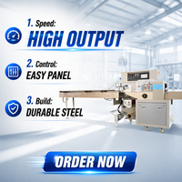 Machine d'emballage horizontale pour sachets de sandwichs, type oreiller, pour aliments, écologique, remplissage automatique