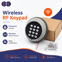 Controlador de Acceso Inalámbrico RF de 433MHz con Teclado y Contraseña para Sistema de Apertura de Puertas Correderas de Garaje, Venta al Por Mayor de Fábrica