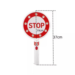 Signalisation de stationnement de <span class=keywords><strong>voiture</strong></span> portable, panneau LED clignotant <span class=keywords><strong>avec</strong></span> flèche verte, signalisation Stop Go - Product Image 4