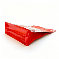 Bolsas de embalaje de alimentos con cremallera resellable, bolsa de pie, bolsa de plástico para embalaje de carne de pollo, bolsas de alimentos cocidos
