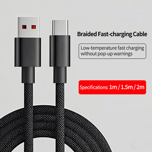Cavo USB <span class=keywords><strong>A</strong></span> <span class=keywords><strong>a</strong></span> Tipo <span class=keywords><strong>C</strong></span> per Ricarica Rapida e Trasferimento Dati, Caricabatterie per Telefono Cellulare con Treccia in Nylon per iPhone, Samsung, Xiaomi, MacBook - Product Image 1