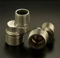 Tuyaux filetés externes en laiton à traitement rapide plie les accessoires de robinet de douche comprenant des kits de douche de toilette pour l'utilisation de la salle de bain