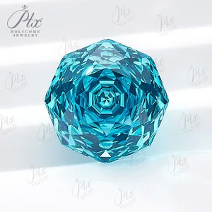 Chất lượng cao Loose Cubic Zirconia đá quý Nhiều màu Octagon Rose cut VVS1 tổng hợp đá quý hạt đối với trang sức DIY Nhẫn Vòng đeo tay - Product Image 6