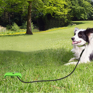 Bâton de fixation portable pour chien avec corde élastique et balle à mâcher - Product Image 5