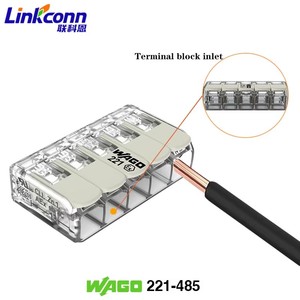 ตัวเชื่อมต่อสายไฟแบบกันระเบิด WAGO 221-685 ATEX ขนาดกะทัดรัด 6 มม. สำหรับแผงโซลาร์เซลล์และระบบกักเก็บพลังงานภายในบ้าน - Product Image 3