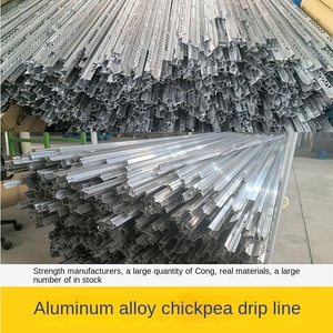 Moderne Aluminium legierung Chicken mouth Drip Line Wasserdichte Anti-Cracking-Außenwand Sand-in-Wasser-Teiler Nut Traufe Wasser - Product Image 4