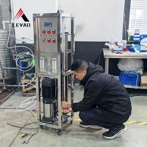 Máquina de Purificación de Agua por Ósmosis Inversa de 250 LPH para Sistema de Tratamiento de Desalinización de Agua Salada, Uso Industrial - Product Image 1