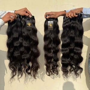 Extensiones de cabello humano rizado brasileño alineado con cutícula de templo indio Paquetes de cabello camboyano virgen Cabello de cutícula de alta calidad - Product Image 6