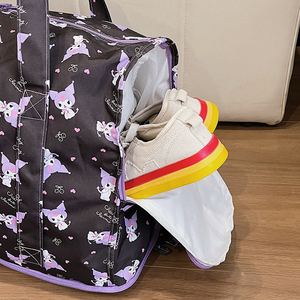 <span class=keywords><strong>Bolsa</strong></span> de Lona Plegable de Gran Capacidad, Resistente, con Separación para Ropa Seca y Mojada, <span class=keywords><strong>Bolsa</strong></span> de Gimnasio Informal, Impermeable, <span class=keywords><strong>Bolsa</strong></span> de <span class=keywords><strong>Viaje</strong></span> con Compartimento para Zapatos, Unisex - Product Image 5