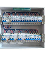 Boîtier de distribution intérieur PZ30, boîte de distribution d'alimentation domestique MCB, unité de consommation basse tension 4-36 voies