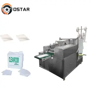 Disposable Automatic High Speed Dusting Cloth Machine Disposable Alcohol Sterilised Cotton Machine