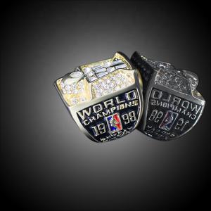 1998 pour la bague de championnat <span class=keywords><strong>Chicago</strong></span> pour Bulls Fan Collection Edition Style classique plaqué or alliage bijoux usine directe - Product Image 4