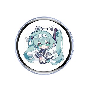 Badge électronique intelligent AI avec écran tactile IPS HD de 1,7 pouce, transfert de photos et de selfies via Bluetooth, badge numérique intelligent AI - Product Image 5