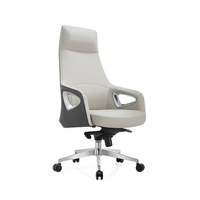 Mobilier de bureau moderne en cuir artificiel fauteuil de bureau en cuir de luxe pivotant Boss Executive