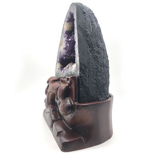 Grotte <span class=keywords><strong>géante</strong></span> de cristal naturel de haute qualité en gros, grande <span class=keywords><strong>géode</strong></span> <span class=keywords><strong>d</strong></span>'<span class=keywords><strong>améthyste</strong></span> brésilienne pour la <span class=keywords><strong>d</strong></span>écoration - Product Image 4