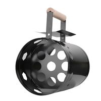 Accessoires de Camping Allume-Feu Cheminée Charbon de Bois Allume-Briquettes Rapide et Efficace pour Barbecue