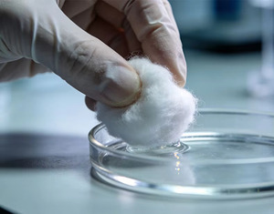 Boules de coton stériles jetables, douces et absorbantes, coton médical pour les soins des plaies, clinique, premiers secours - Product Image 2