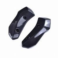 Couvercle de radiateur en fibre de carbone pour MT07 FZ07 2014-2017