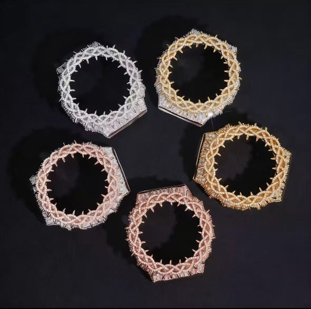 g shock moissanite face plate