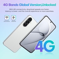 Smartphone Android 15 A56 Octa Core 16+1TB Layar LED Besar 7.3 Inci 5G Dual-SIM Kamera 108MP