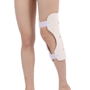 Orthèse d'attelle d'orthèse de protection de fixation de fracture du <span class=keywords><strong>genou</strong></span> à haute teneur en polymère pour attelle de <span class=keywords><strong>genou</strong></span> de jambe de fixation rotulienne pour la thérapie physique - Product Image 1