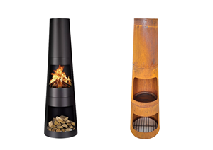 Chimeneas Modernas 2026, Elegantes y Sencillas, Fáciles de Montar, de Acero Corten, Calentador de <span class=keywords><strong>Pellets</strong></span> para Exteriores - Product Image 5