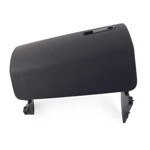 Couverture de boîte à gants Volkswagen T5 côté passager en plastique noir, couvercle de boîte d'accoudoir, pièce N° 059 - Product Image 4