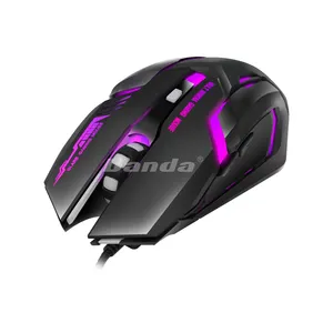G1 E-sport Gaming Mouse dpi3600 USB Mouse Wired Colorful Breathing Light rgb Computer Mouse Gamer
