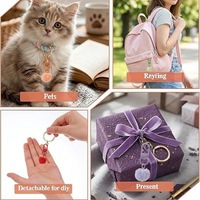 Deurgespsleutelhanger 2cm Pom Pom Bal Tas Charm Sleutelhanger Pluizig Pluche Pompom Draaibaar 8 Figuur-acht Deurgespsleutelhangers DIY Accessoires